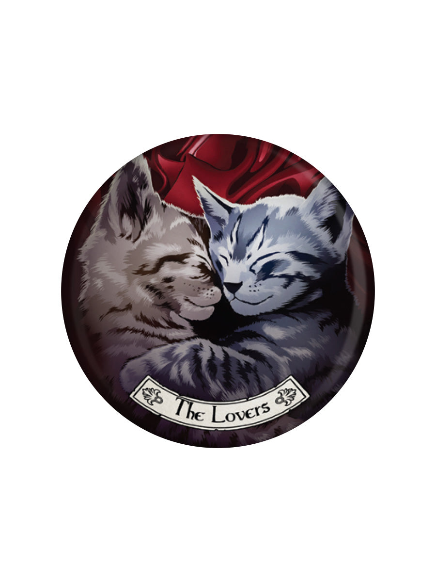 Deadly Tarot Felis The Lovers Badge