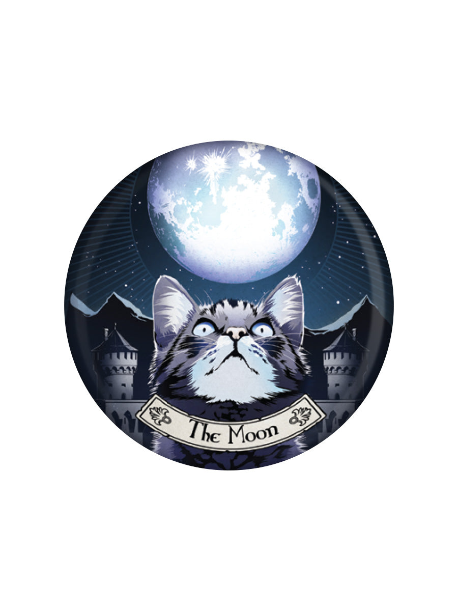 Deadly Tarot Felis The Moon Badge
