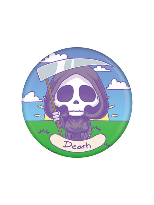 Deadly Tarot Kawaii Death Badge