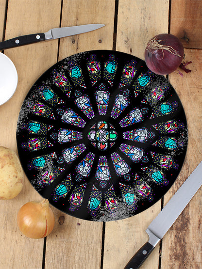 The Sacred Chef Glass Chopping Board
