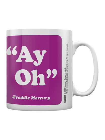 Freddie Mercury Ay-Oh Coffee Mug