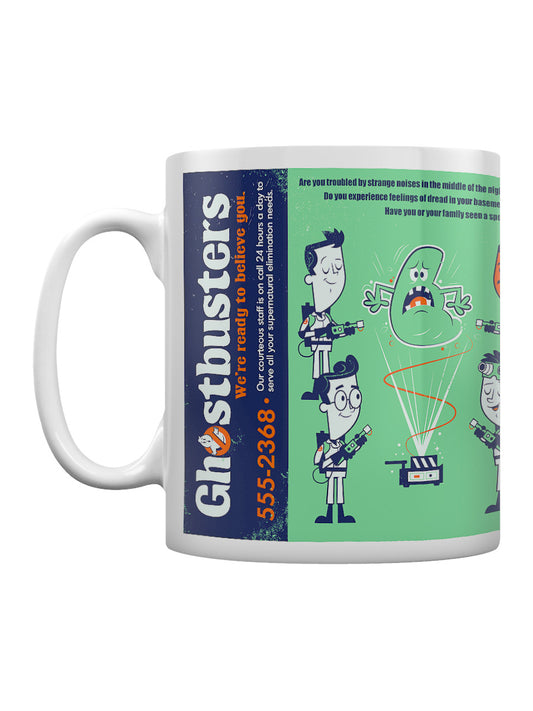 Ghostbusters Call Now Coffee Mug