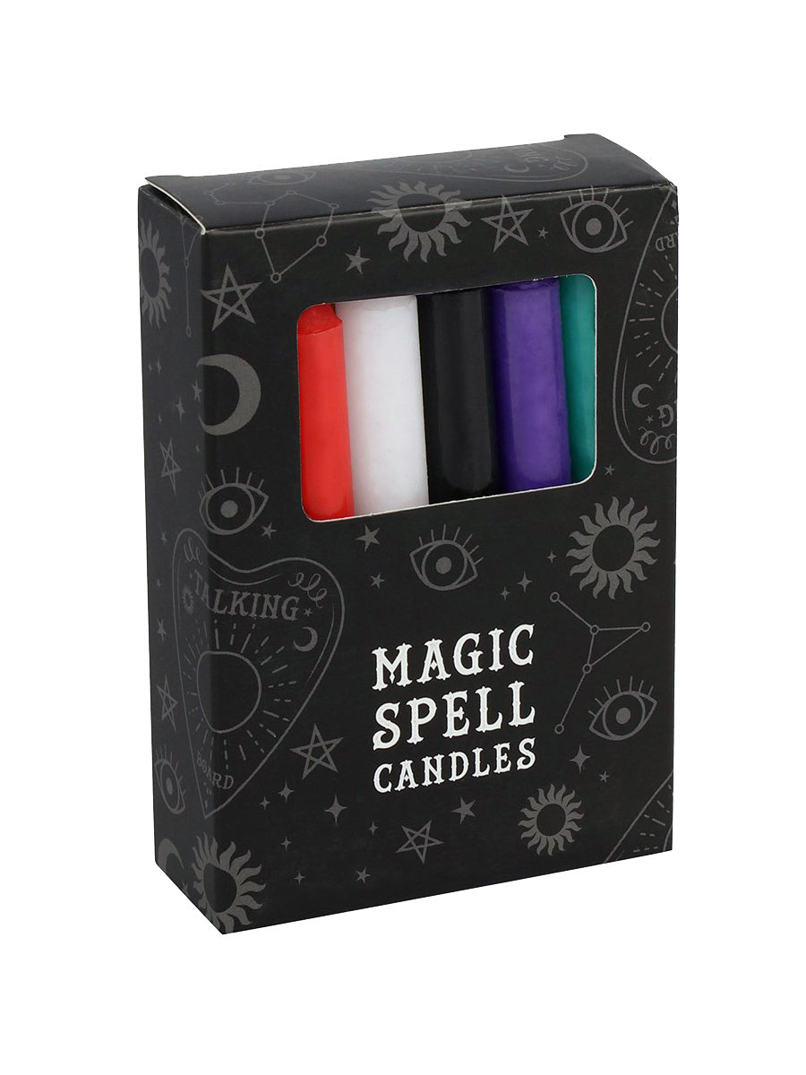Pack Of 12 Mixed Spell Candles