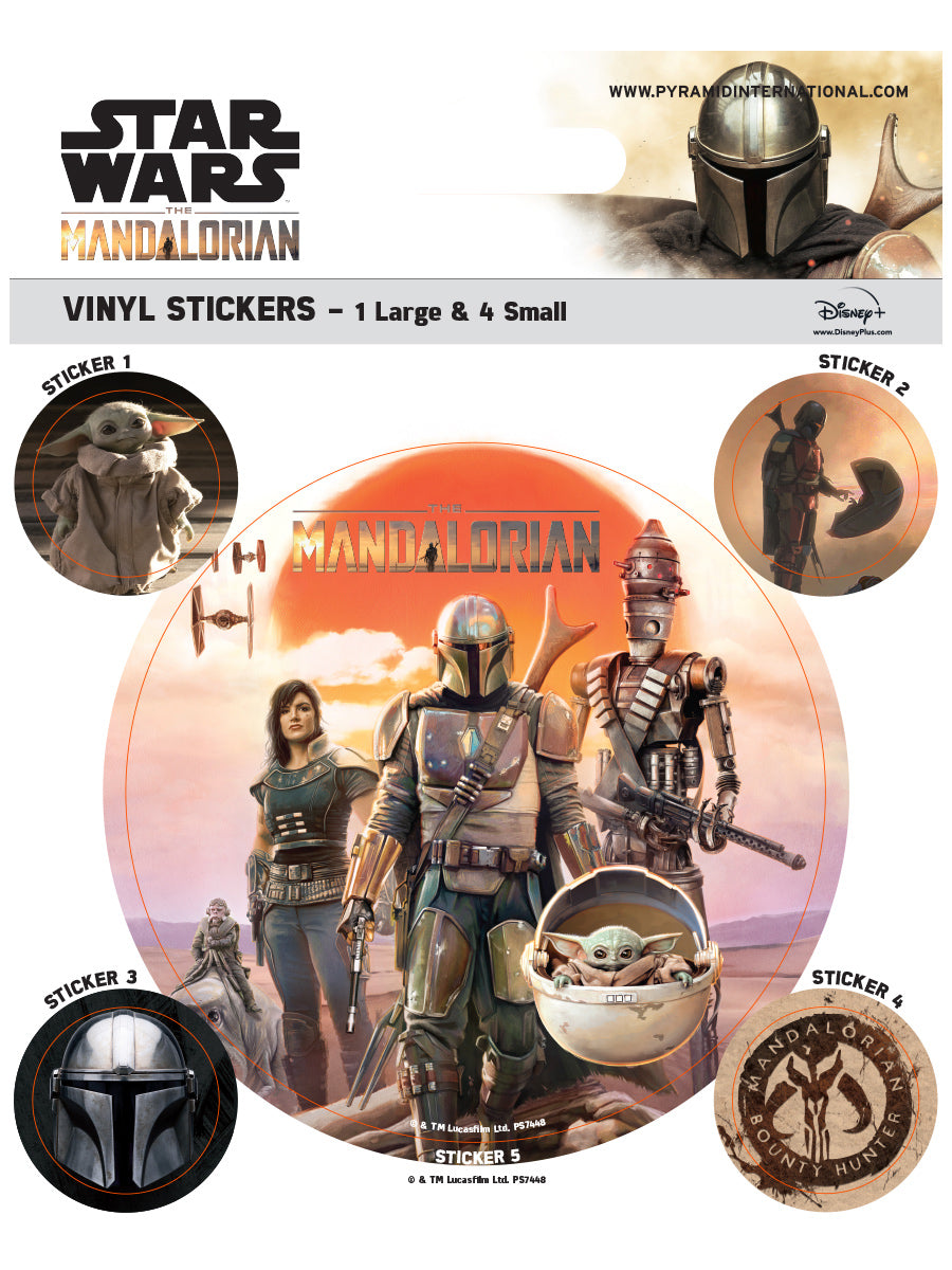 Star Wars: The Mandalorian (Legacy) Vinyl Sticker Pack