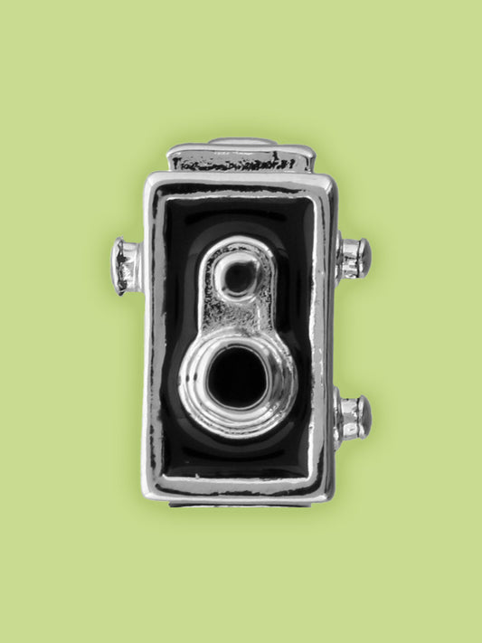 Box Brownie Camera Enamel Pin Badge