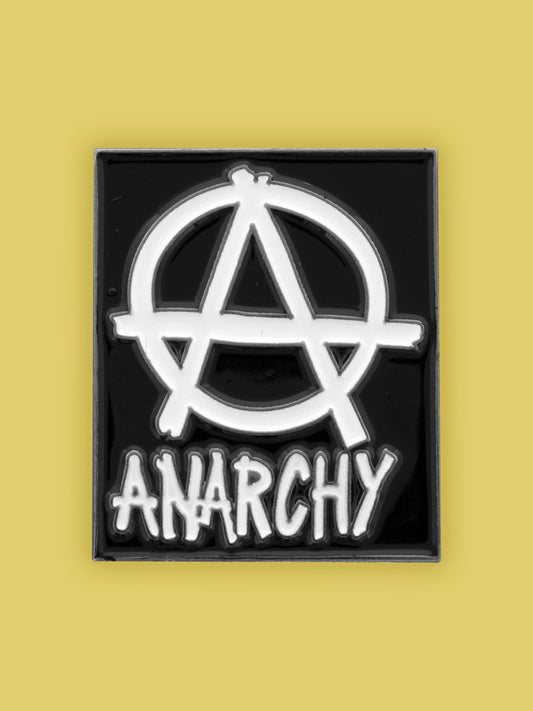 Anarchy Enamel Pin Badge