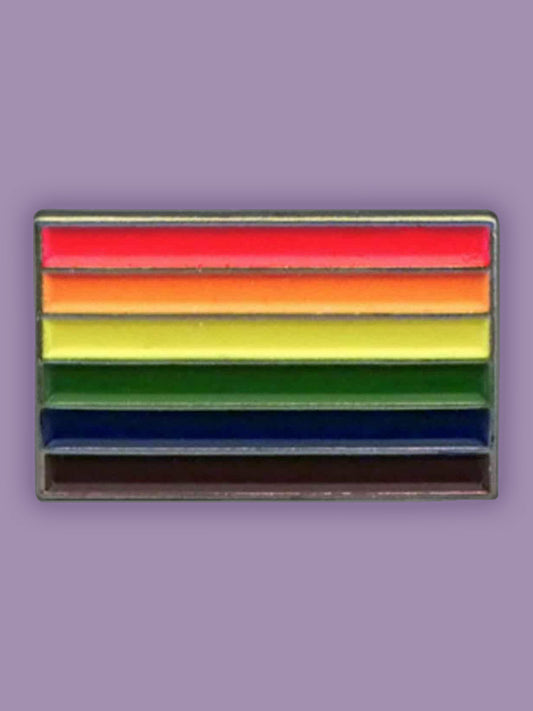 LGBT Rainbow Flag Enamel Pin Badge