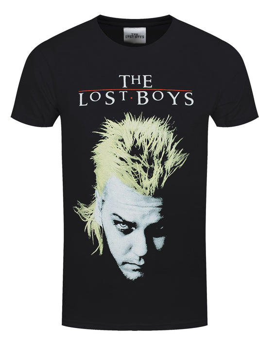 Lost Boys David And Logo Men's Black T-Shirt