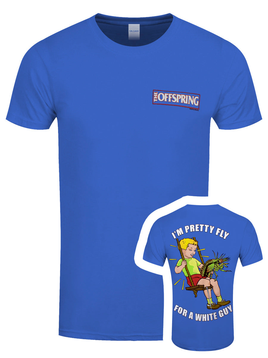 The Offspring White Guy Men's Blue T-Shirt