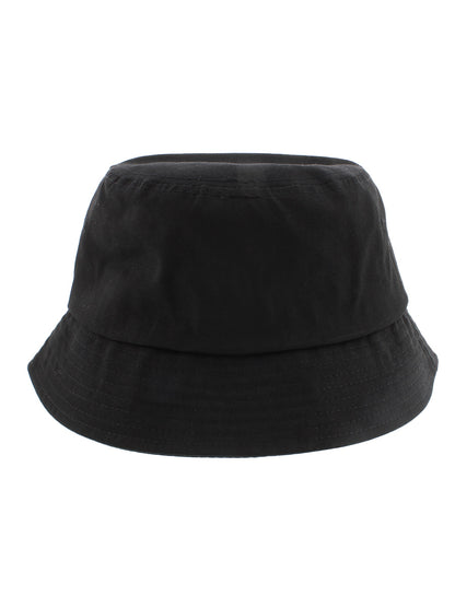 Beatles Drum Logo Black Bucket Hat