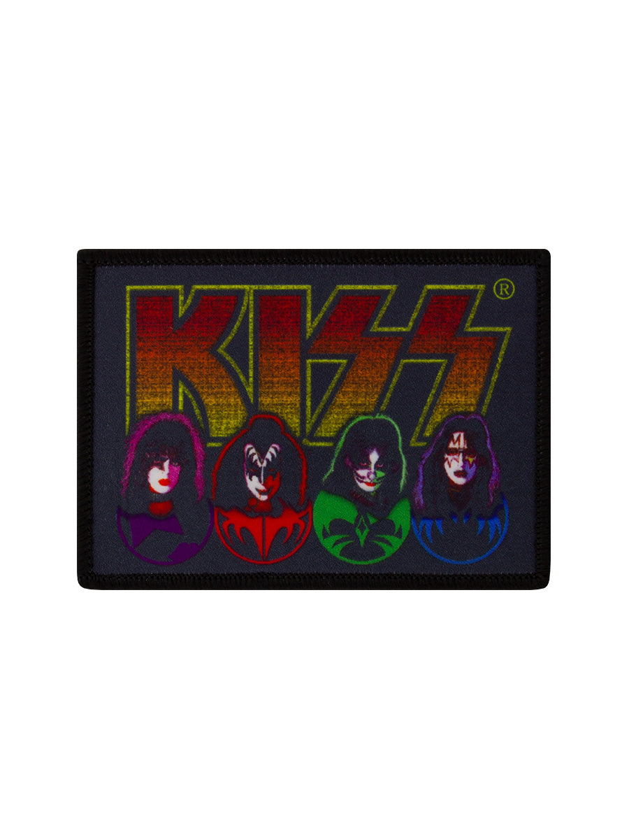 Kiss Faces & Icons Printed Patch