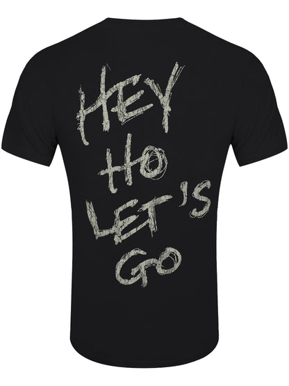 Ramones Seal Hey Ho Men's Black T-Shirt