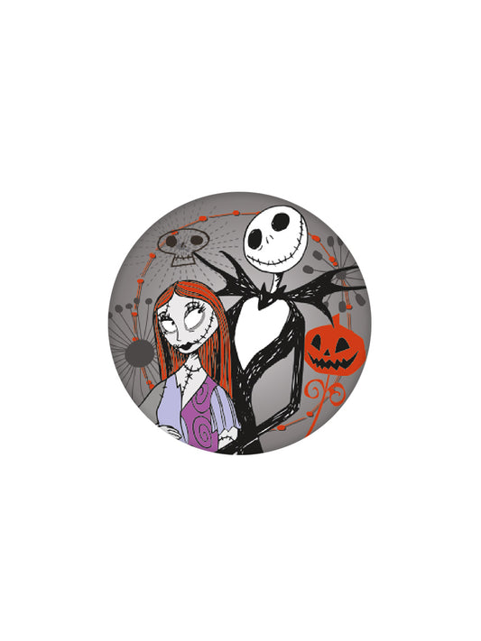Nightmare Before Christmas (Jack & Sally) 25mm Button Badge