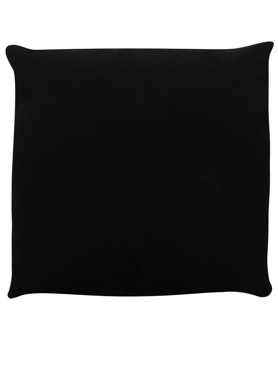 Hexxie Paige Black Is My Happy Colour Black Cushion