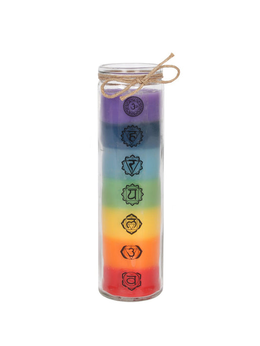 Tall Chakra Candle