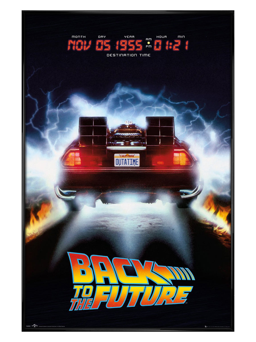 Back To The Future Delorean Maxi Poster