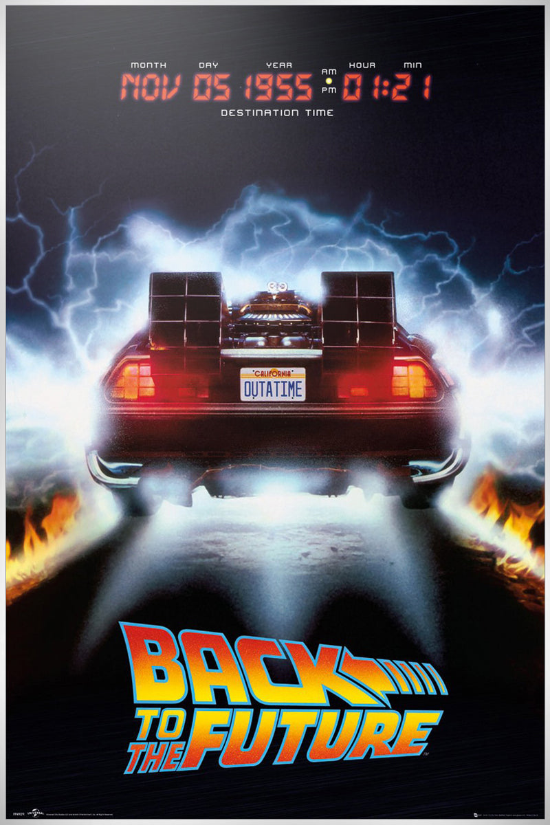 Back To The Future Delorean Maxi Poster