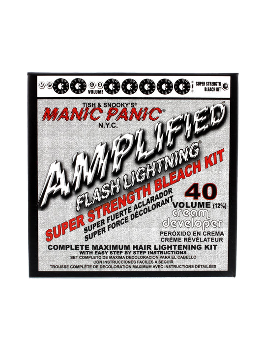 Manic Panic Flash Lightning Super Strength Bleach Kit (40 Volume Cream Developer)