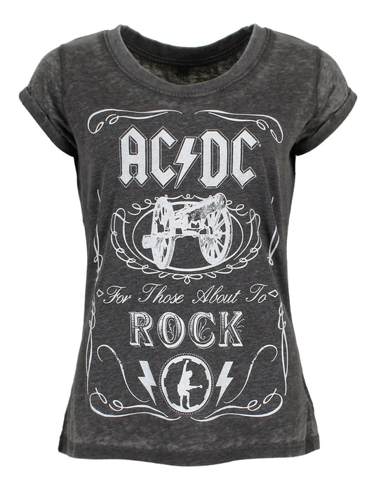 AC/DC Womens T-Shirts – Buy at Grindstore