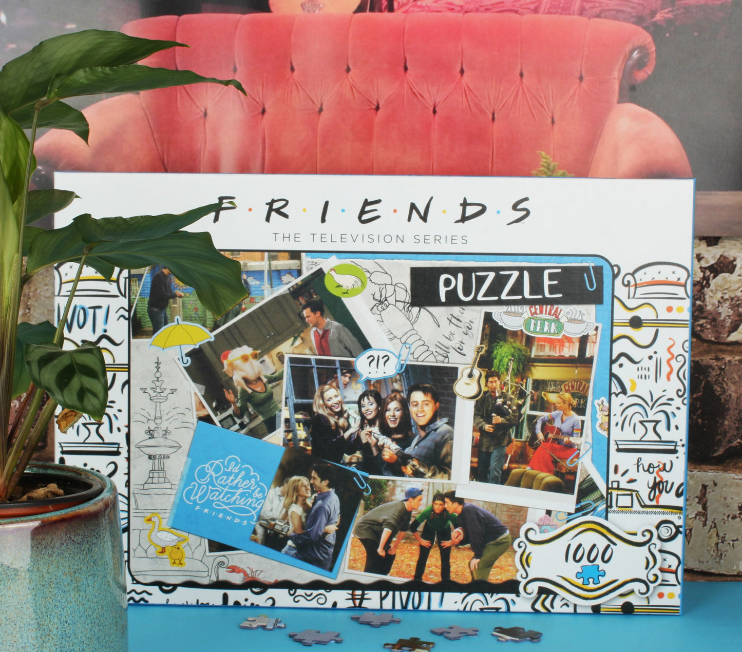 Friends Puzzle Scrapbook 1000 Pieces