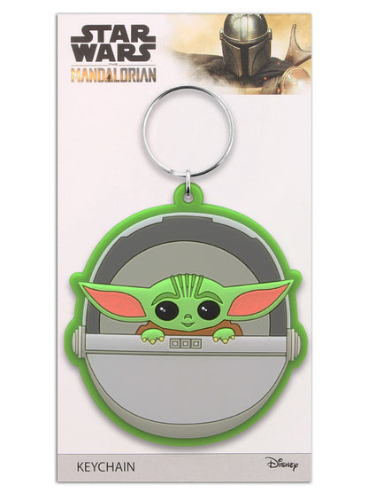 Star Wars: The Mandalorian (The Child) Rubber Keychain