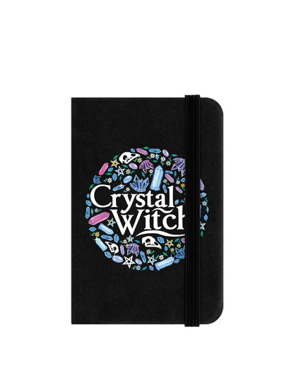 Crystal Witch Mini Black Notebook