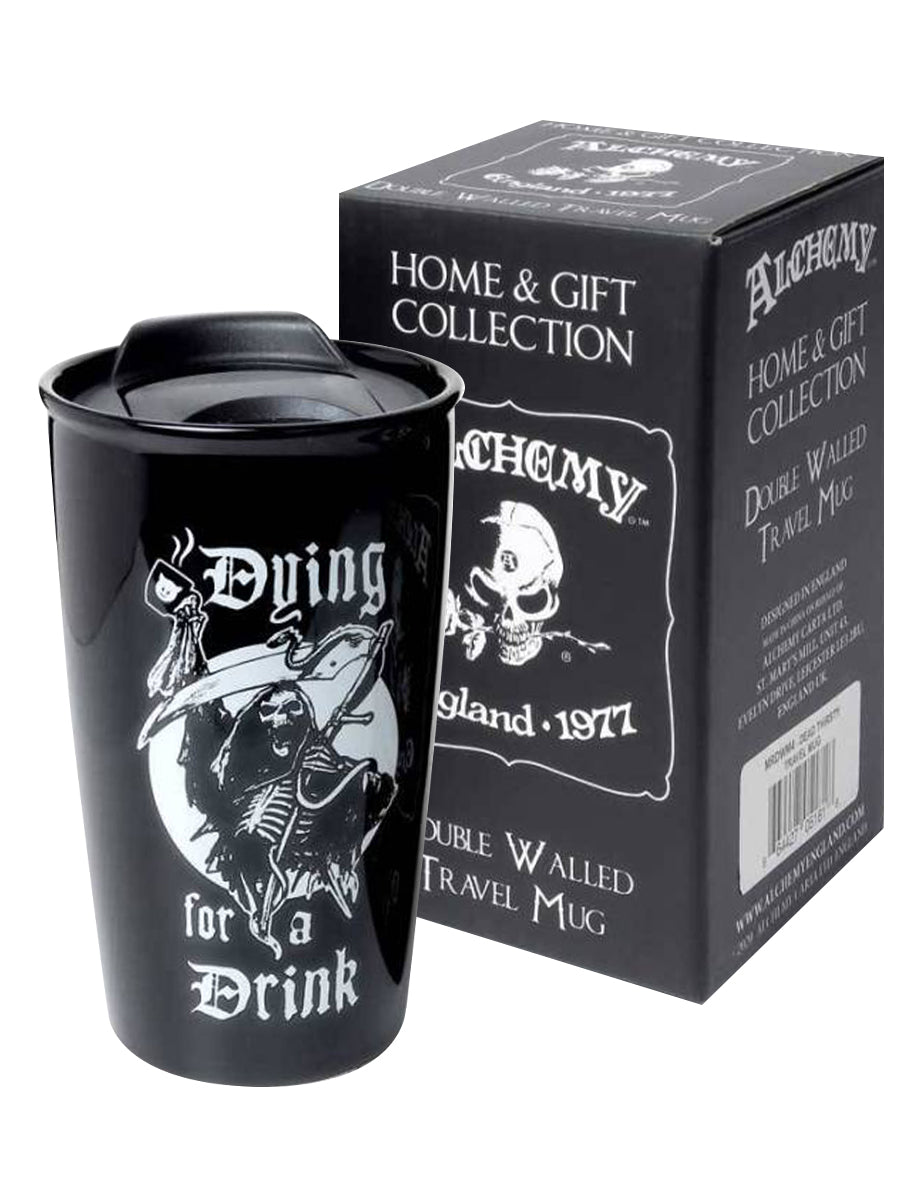Alchemy Dying For A Drink Double Walled Travel Mug
