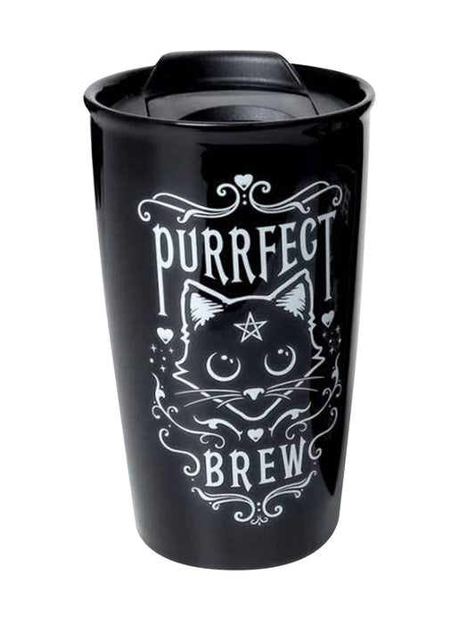 Alchemy Purrfect Brew Double Walled Travel Mug