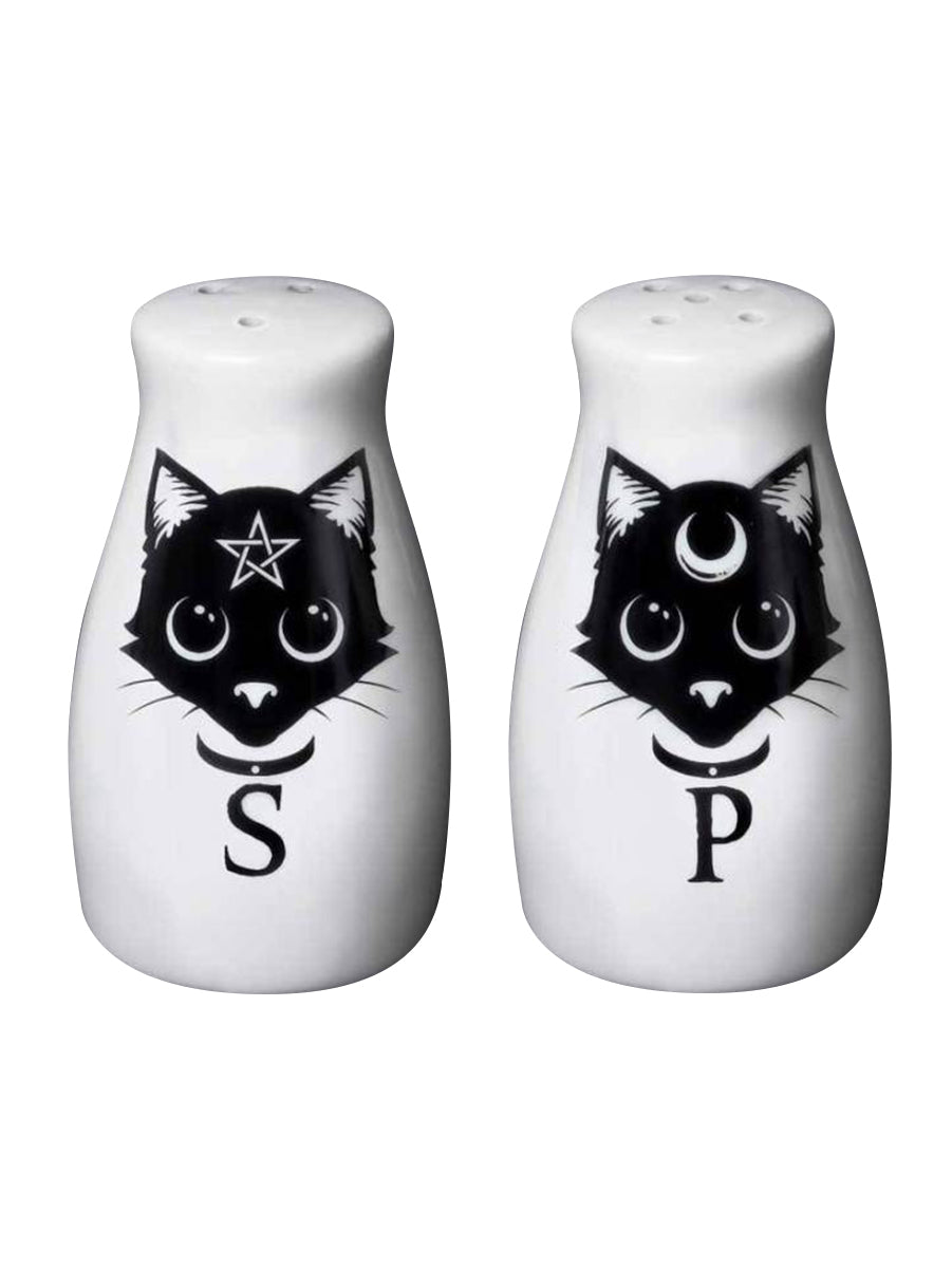Alchemy Gothic Kittens Salt & Pepper Set