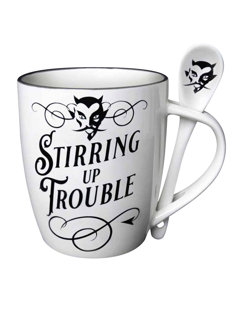 Alchemy Stirring Up Trouble Mug & Spoon Set
