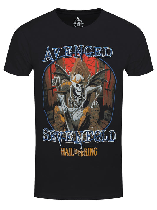 Avenged Sevenfold Deadly Rule Men's Black T-Shirt