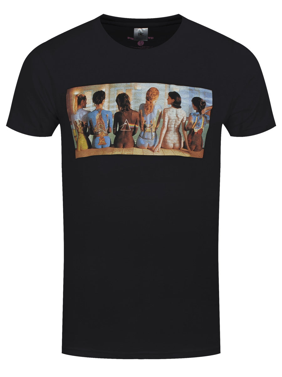 Pink Floyd Body Paint Album Covers Men's Black T-Shirt