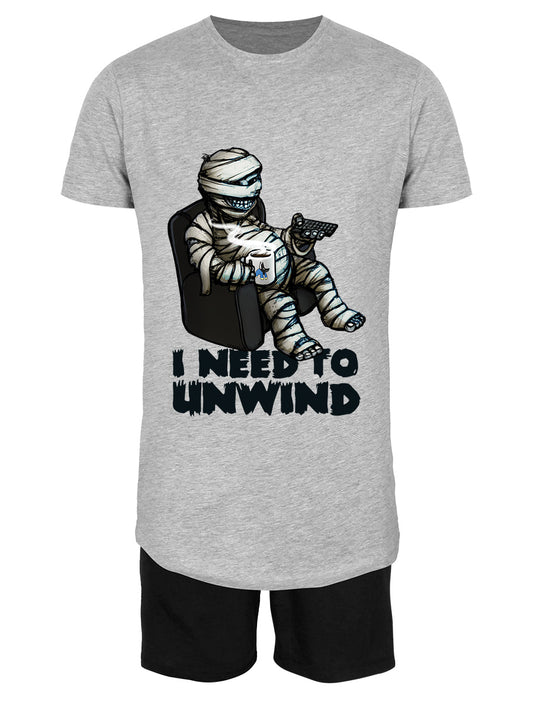 I Need To Unwind Men's Short Pyjama Set