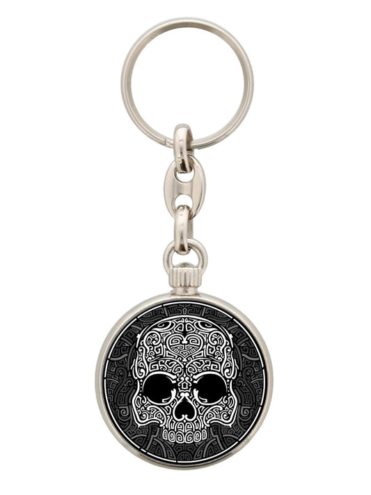 Unorthodox Collective Graphic Skull Keyring