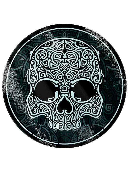 Unorthodox Collective Graphic Skull Glass Chopping Board