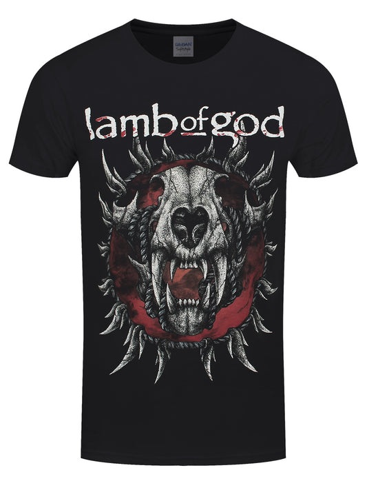 Lamb Of God Radial Men's Black T-Shirt