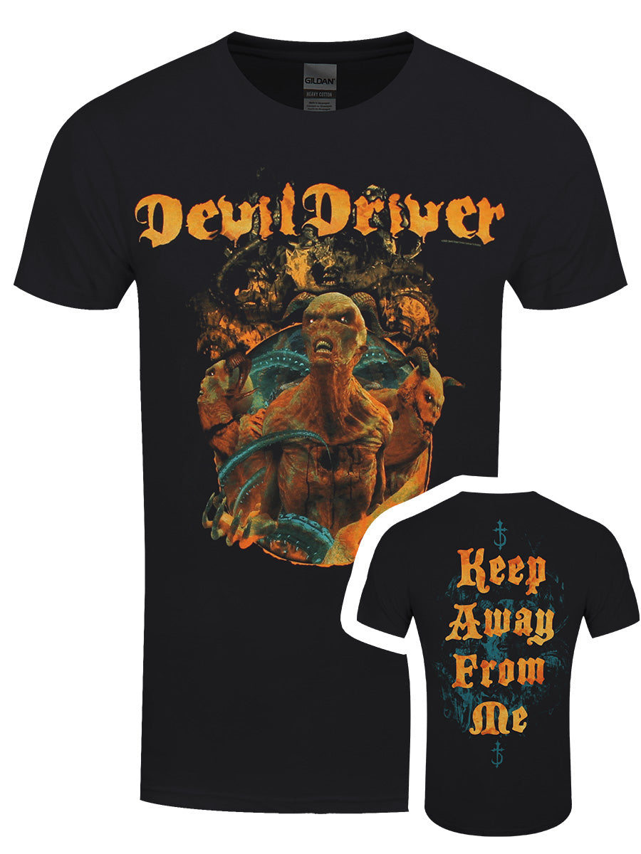 Devildriver Keep Away From Me Men's Black T-Shirt