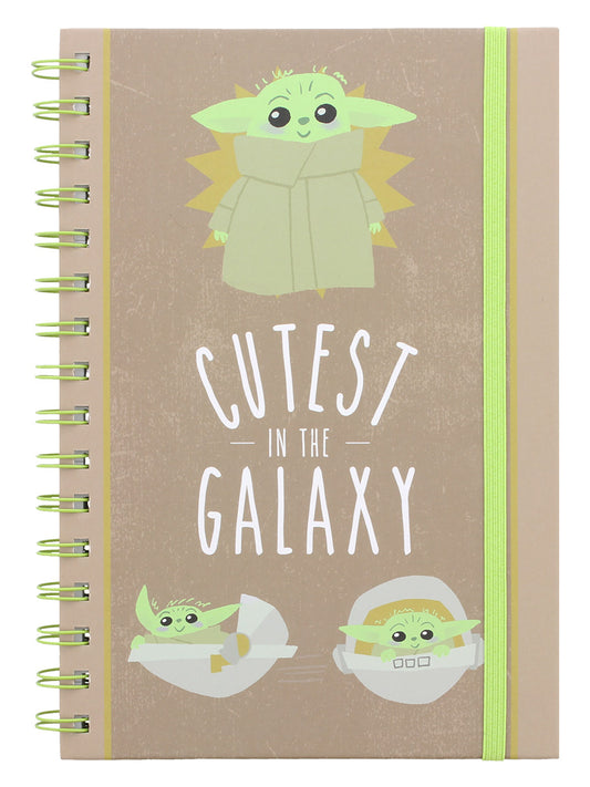 Star Wars The Mandalorian (Cutest In The Galaxy) A5 Wiro Notebook