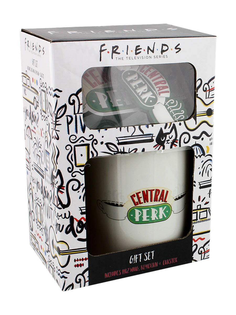 Friends (Central Perk) Mug, Coaster and Keychain Set