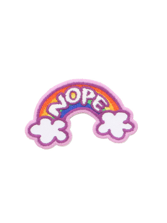 Nope Rainbow Patch