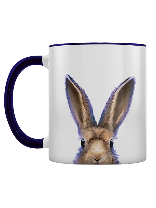 Inquisitive Creatures Hare Blue Inner 2-Tone Mug