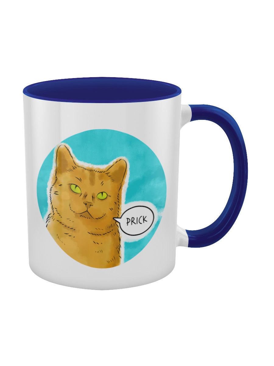 Cute But Abusive - Prick Blue Inner 2-Tone Mug