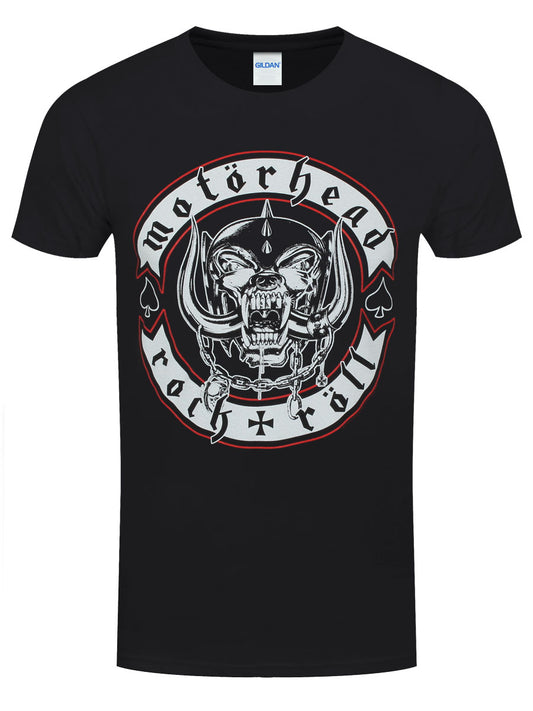 Motorhead Biker Badge Men's Black T-Shirt