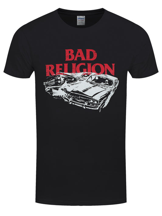 Bad Religion Car Crash Men's Black T-Shirt
