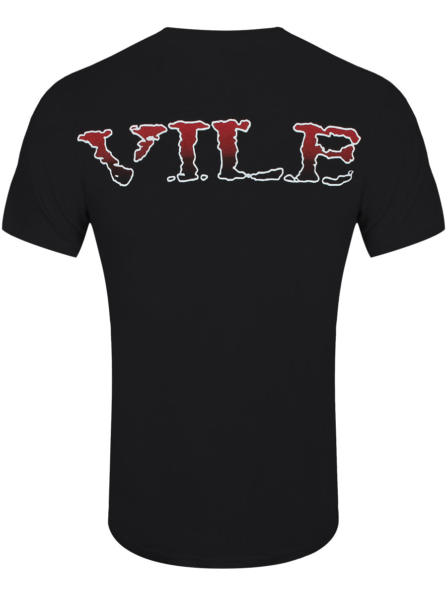 Cannibal Corpse Vile Cover Men's Black T-Shirt