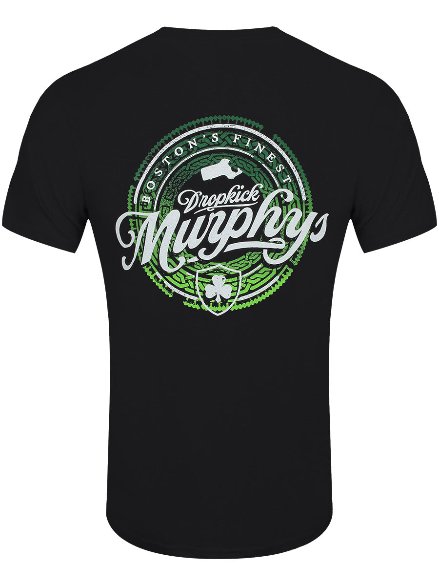Dropkick Murphys Boston's Finest Men's Black T-Shirt