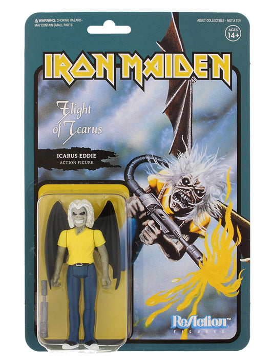 Iron Maiden Flight Of Icarus (Single Art) ReAction Figure