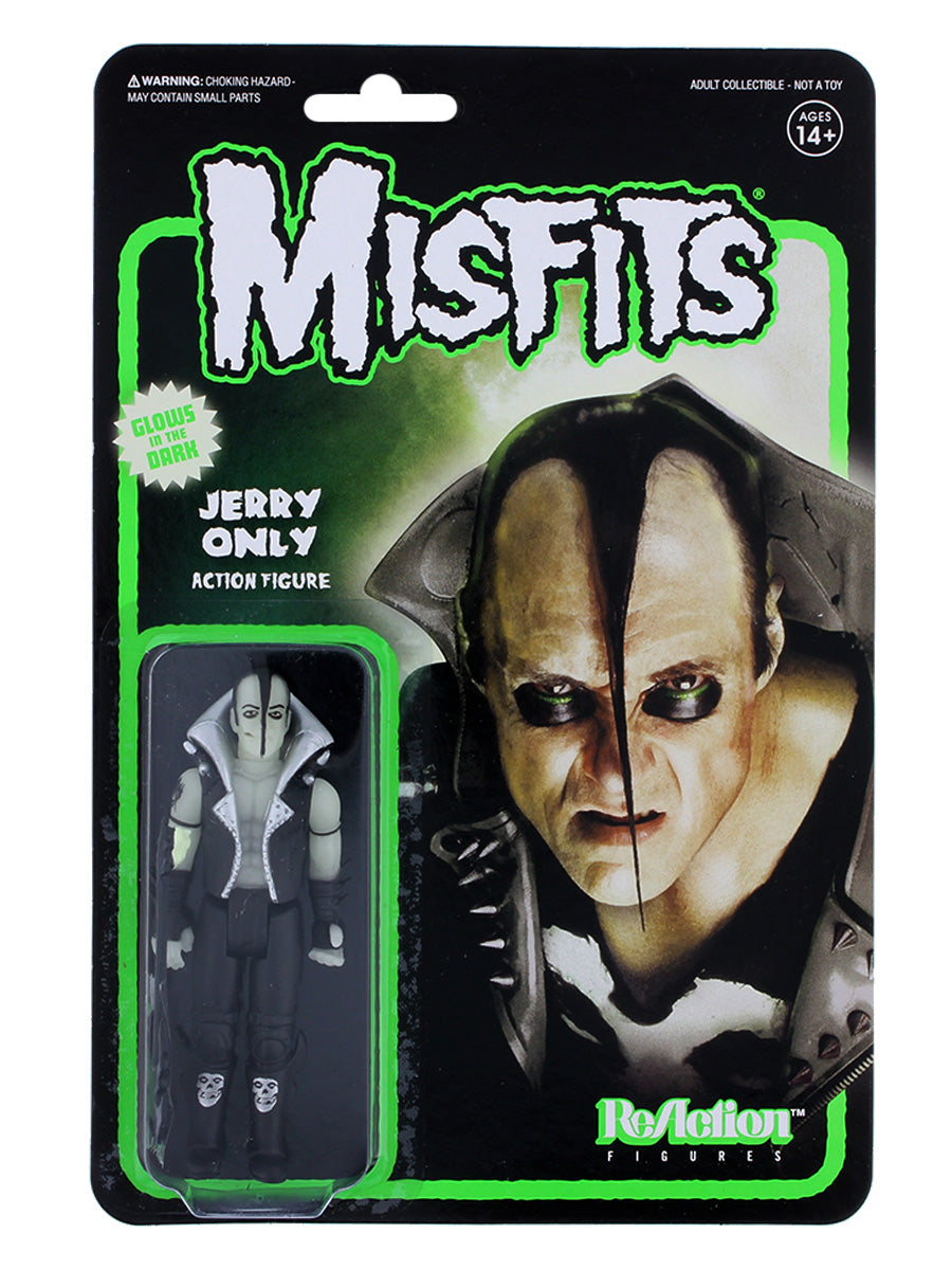 Misfits Jerry Only Glow In The Dark ReAction Figure