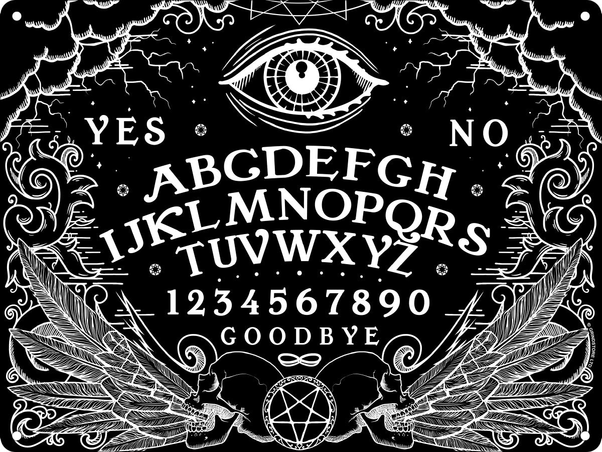 Mystical Ouija Mini Tin Sign