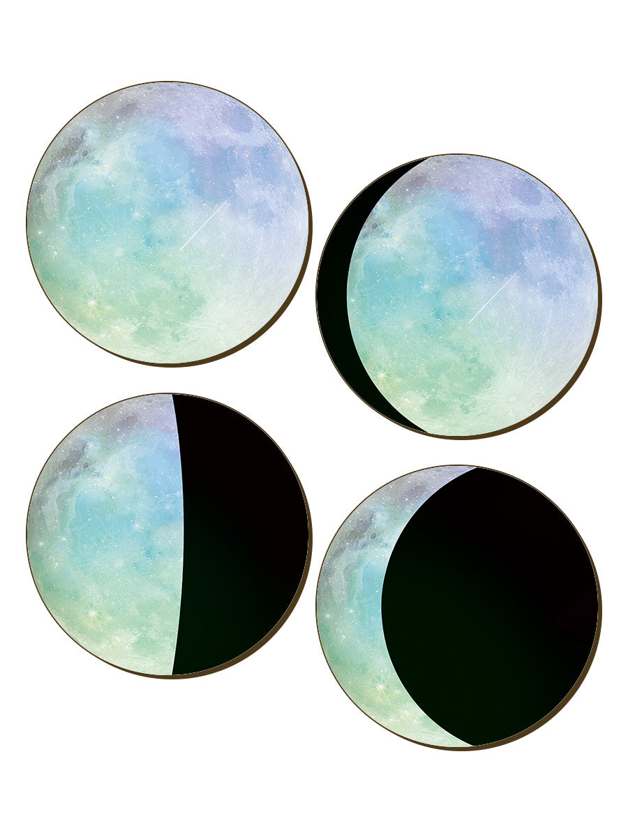 Celestial Phases 4 Piece Coaster Set